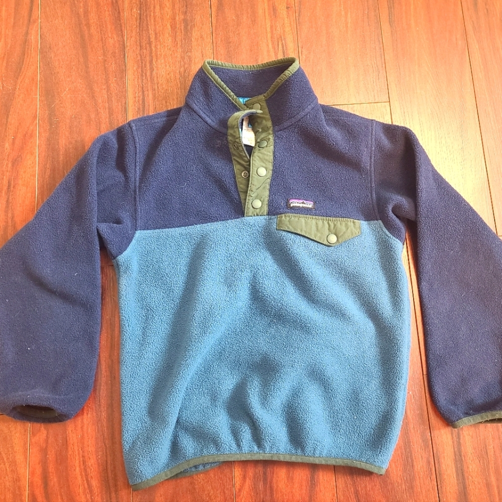 Boys' Patagonia Lightweight Synchilla Snap-T Fleece Pullover Sweatshirt